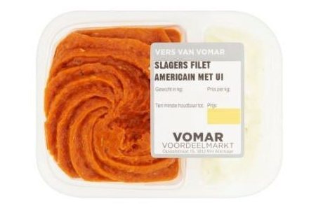 vomar slagers filet americain ui