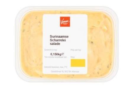 vomar surinaamse scharrelei salade