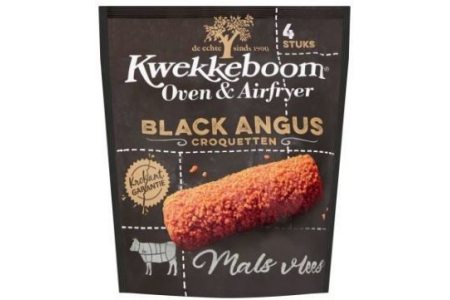 kwekkeboom oven en airfryer black angus croquetten