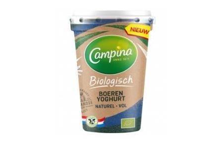 campina bio yoghurt naturel