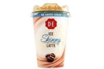 douwe egberts ice skinny latte