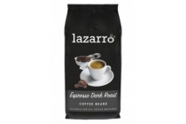 lazarro espressobonen dark roast