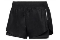 crivit r dames sportshort zwart