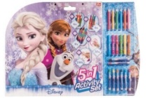 frozen 5 in 1 kleur en stickerset