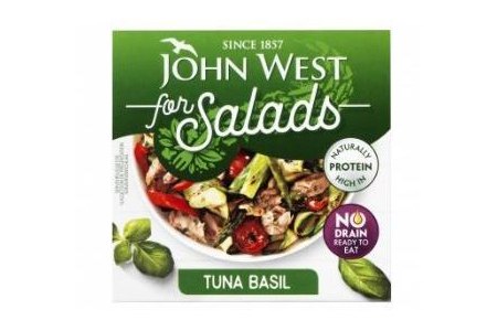 john west tuna for salads basil
