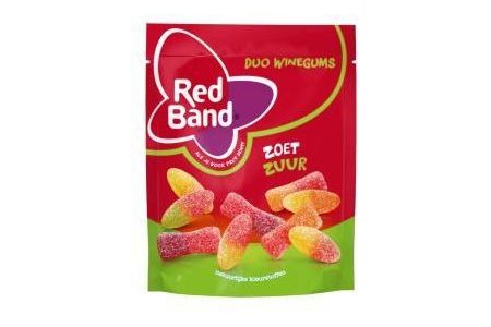 red band duo winegums zoet zuur stazak