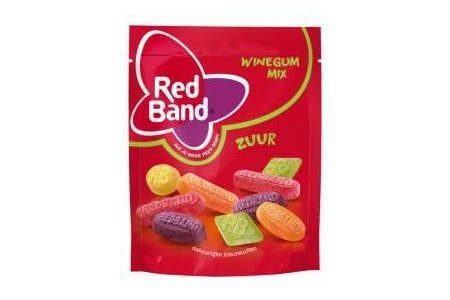 red band zure winegum mix zuur snoep stazak