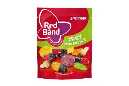 red band snoepmix crazy zacht zoet drop