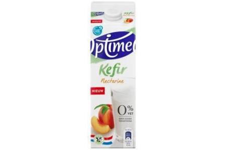 optimel kefir drink nectarine
