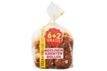 rozijnenkrentenbollen