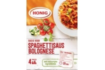 honig kruidenmix spaghettisaus bolognese