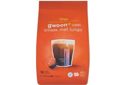 g woon koffiecapsules lungo