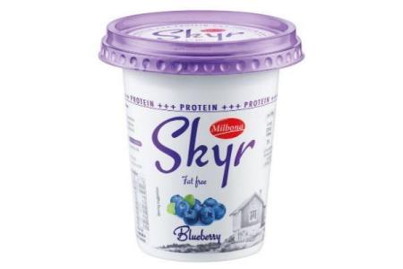 milbona skyr bosbessen 350 gram