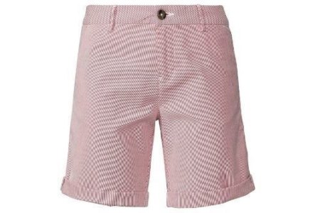 esmara damesshort rood gestreept