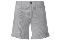 esmara short donkerblauw gestreept