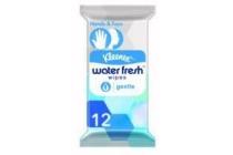 kleenex waterfresh wipes gentle 12 stuks