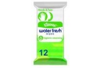 kleenex waterfresh wipes hygenic 12 stuks