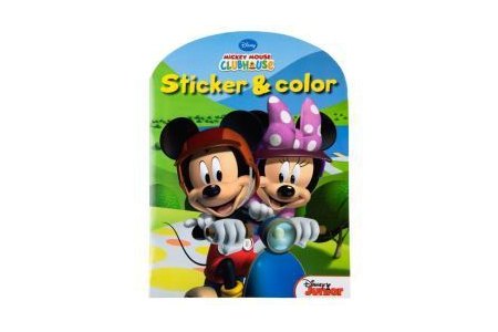 disney sticker en kleurboek