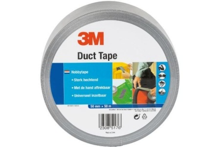 3m ducttape zilver