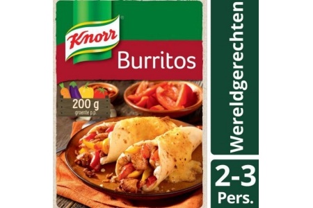 knorr burritos wereldgerecht