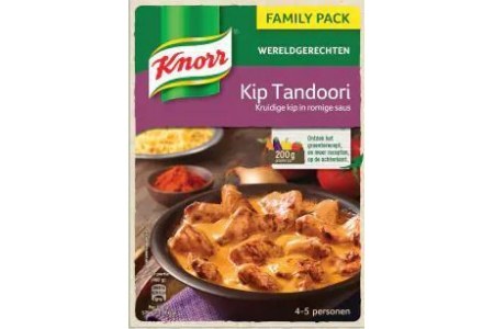 knorr kip tandoori xxl wereldgerecht