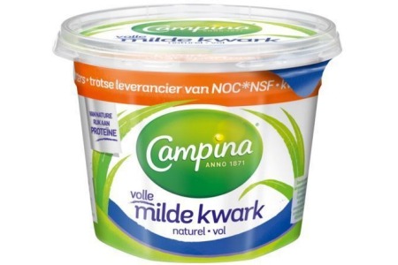 campina volle milde kwark naturel