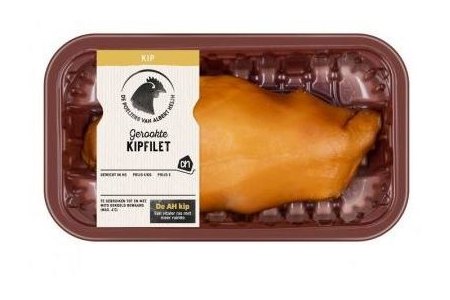 albert heijn gerookte kipfilet 100 gram