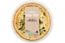 ah quiche ham en prei 300 gram