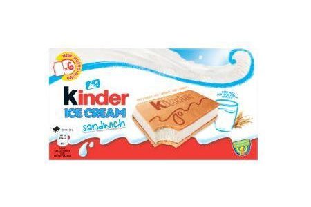 kinder ice cream sandwich