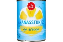 1 de beste ananasstukjes 567 gram