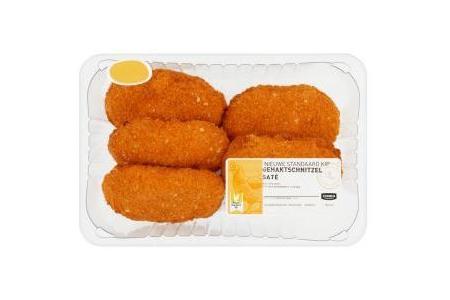 jumbo kip gehaktschnitzel sate met satesaus 5 stuks 625 gram