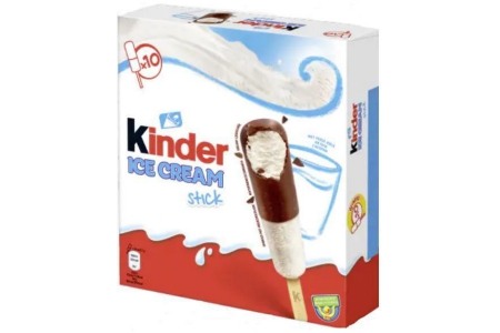 kinder bueno ice cream stick