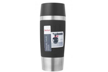 tefal travelmug zwart