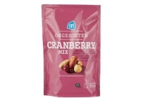 ah frisse cranberrymix ongezouten