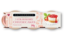 hatherwood aardbei cheesecake 3 bakjes