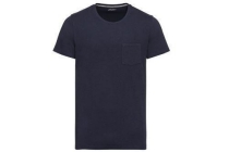 heren t shirt donkerblauw