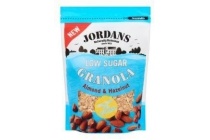 jordans low sugar granola almond en hazelnut