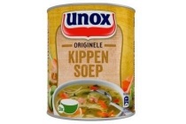 unox soep in blik originele kippensoep