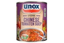 unox soep in blik stevige chinese tomatensoep