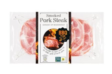 smoked pork steak 365 gram