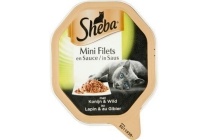 sheba mini filets in saus konijn en wild