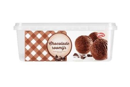 roomijs chocolade