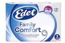 edet toiletpapier family comfort 3 laags