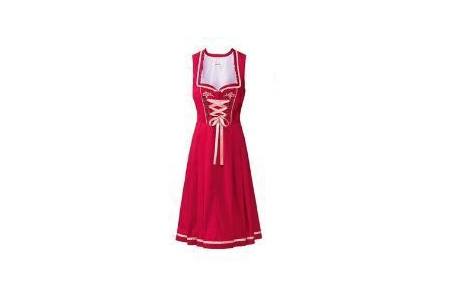 dirndl jurk rood