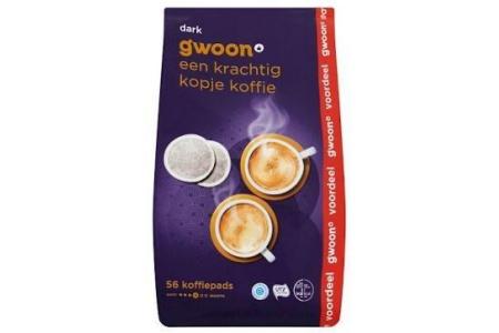 g woon koffiepads dark roast