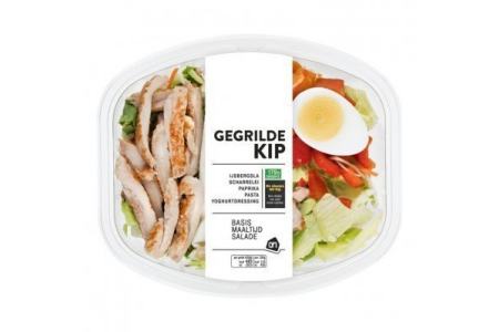 ah basis maaltijdsalade gegrilde kip