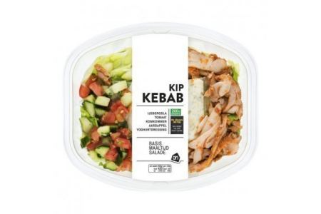 ah basis maaltijdsalade kip kebab