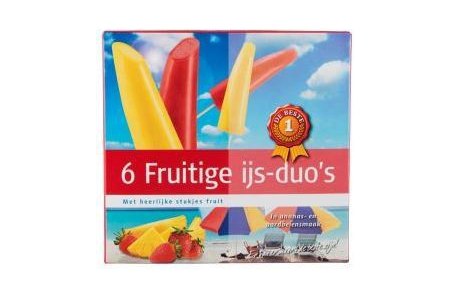 fruitige ijs duo s