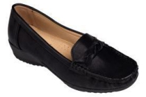 moccasins zwart