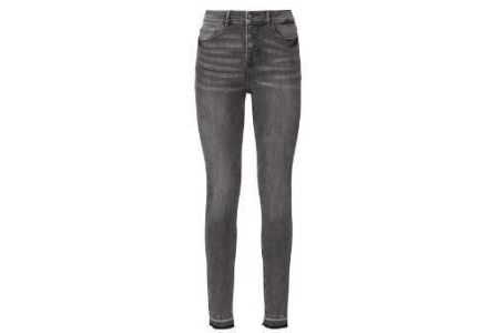 esmara dames super skinny jeans grijs